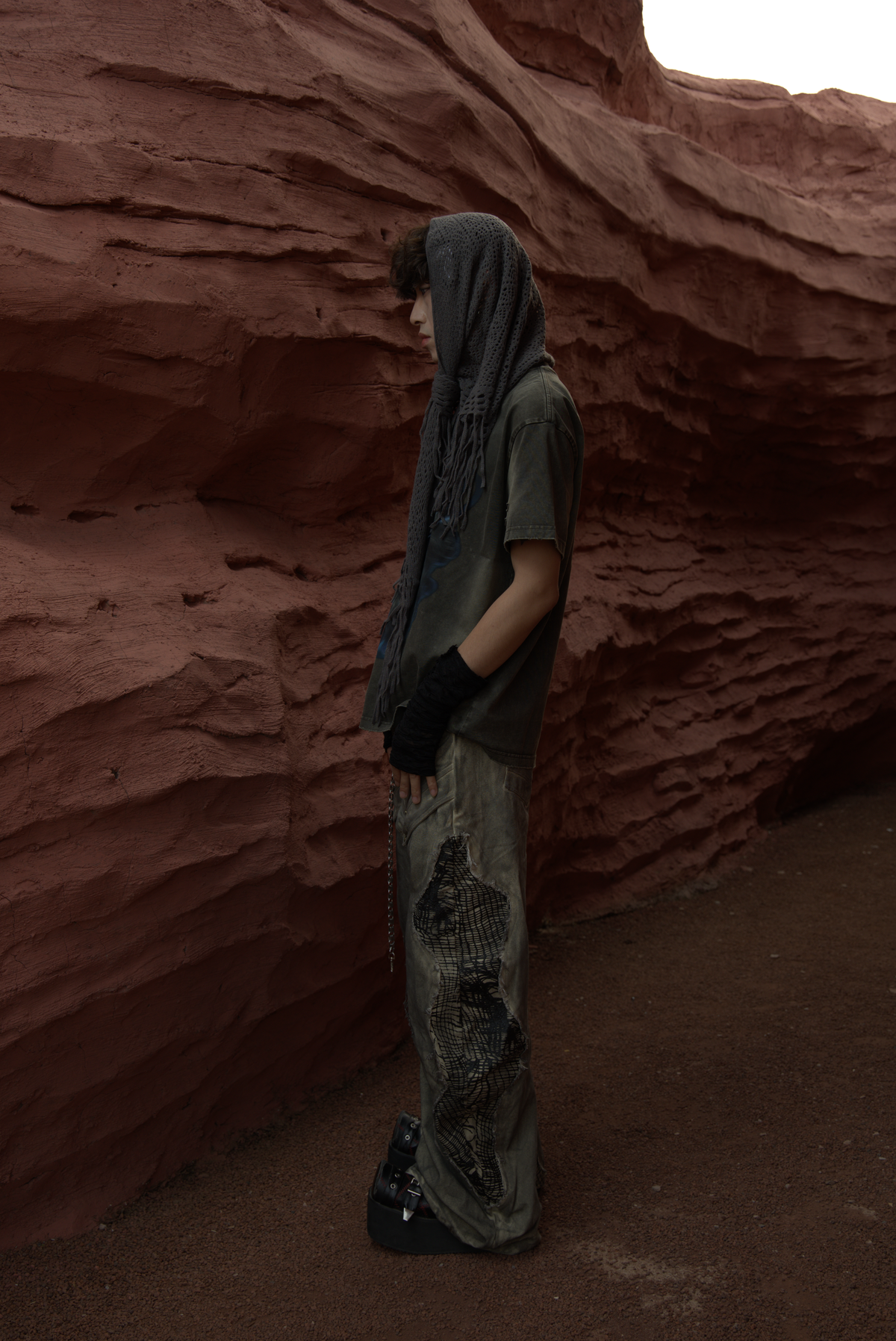 Le Grec Oversized Faded T-shirt