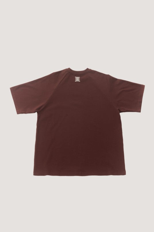 L’INF Oversized Bordeaux T-shirt