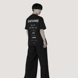 L'INF 8 Script Oversized T-shirt