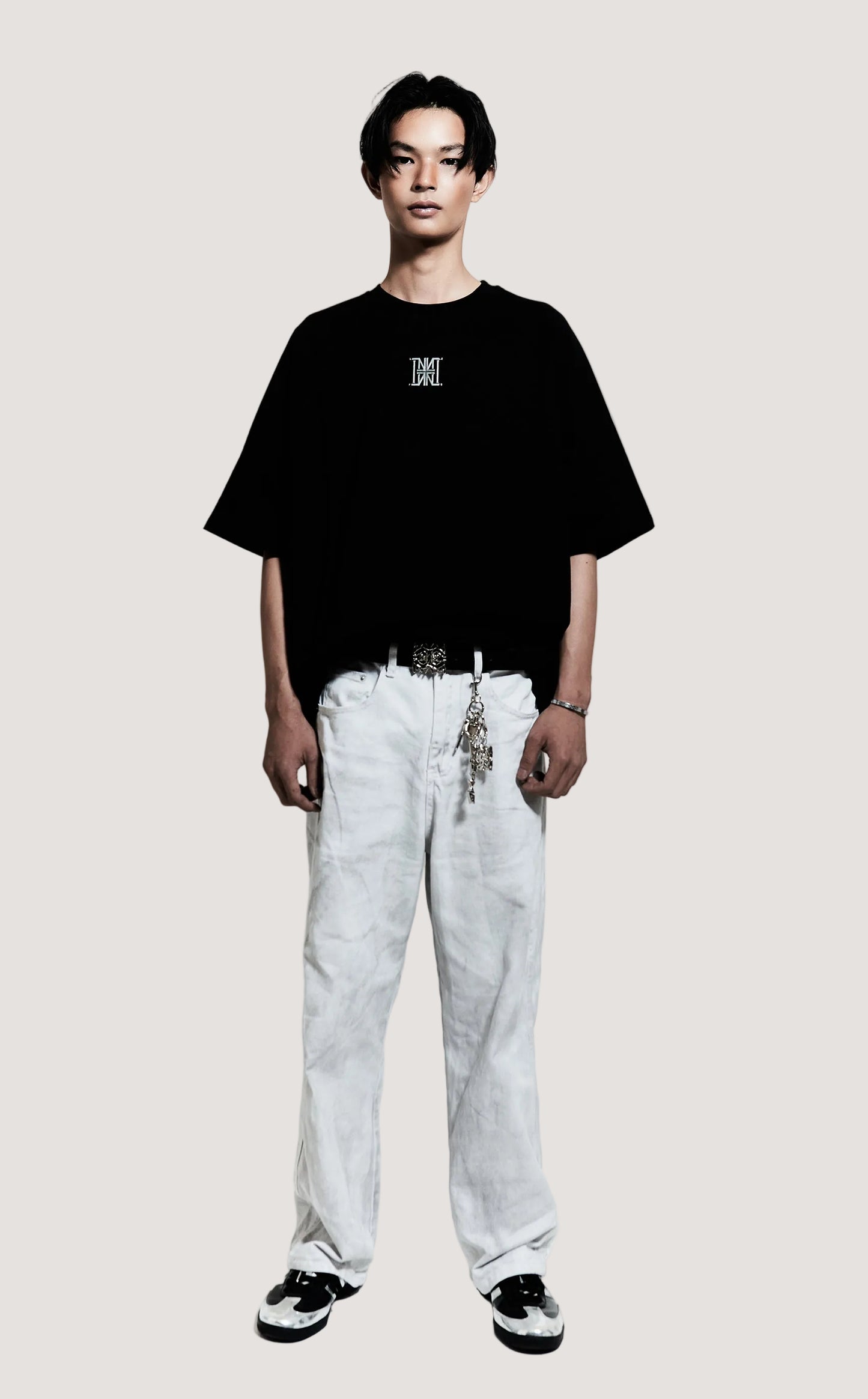 L'INF 8 Script Oversized T-shirt