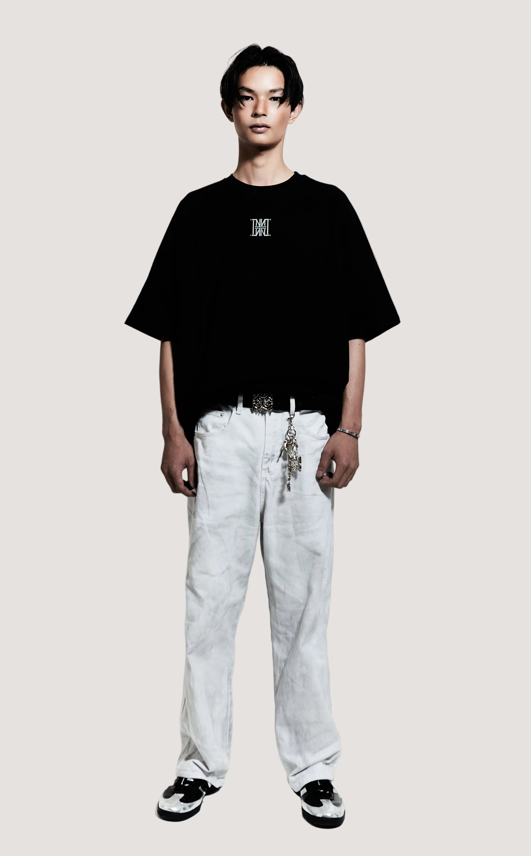 L'INF 8 Script Oversized T-shirt