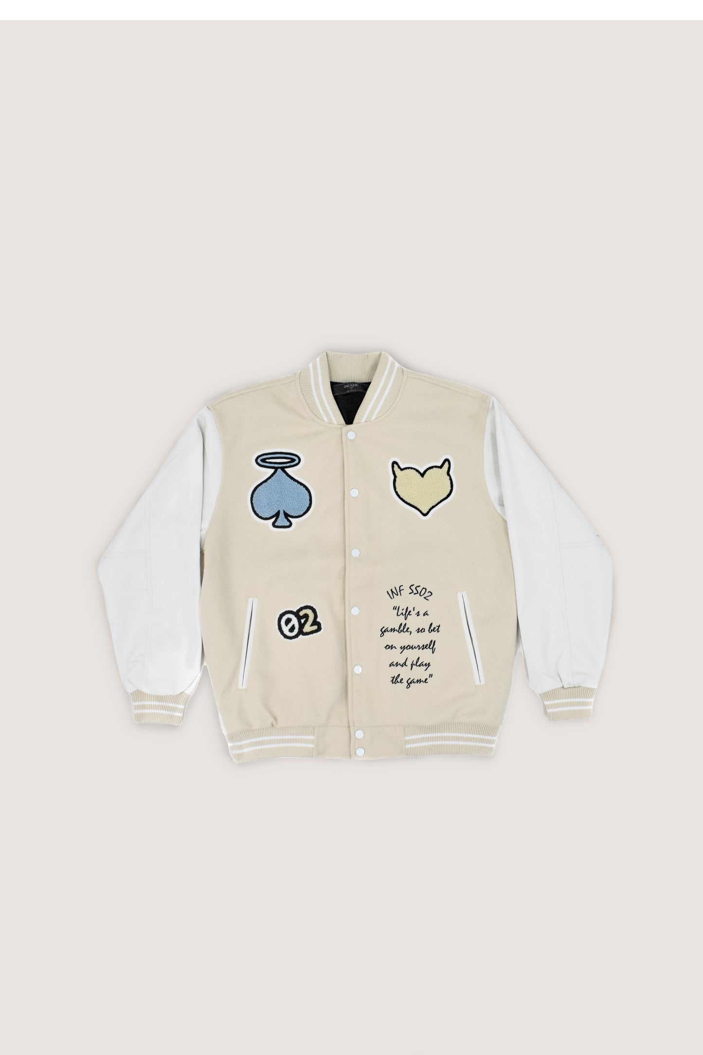 Le Poker Baseball Jacket