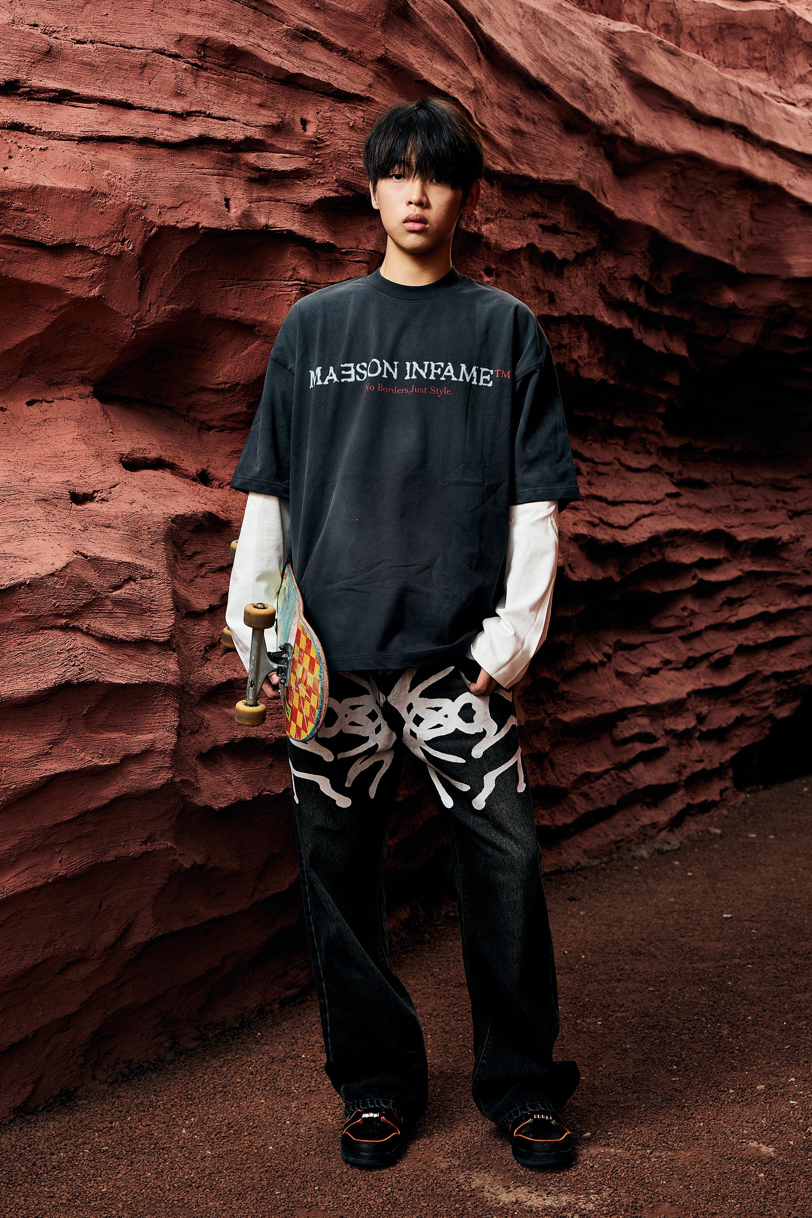 Maeson INFAME Oversized T-shirt