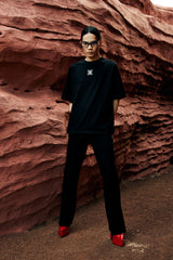 L'INF 8 Script Oversized T-shirt