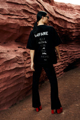 L'INF 8 Script Oversized T-shirt
