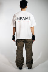 La Signature Blanche Oversized T-shirt