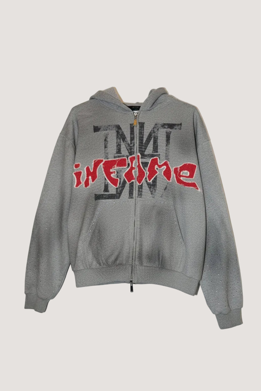 Shadow Emblem Zipper Hoodie