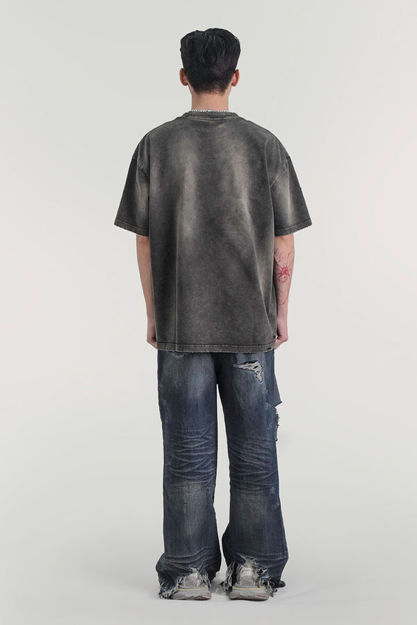 Le Grec Oversized Faded T-shirt