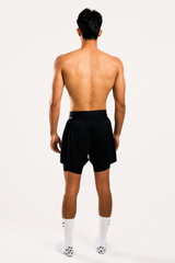 Dual-Layer Athlétique Shorts
