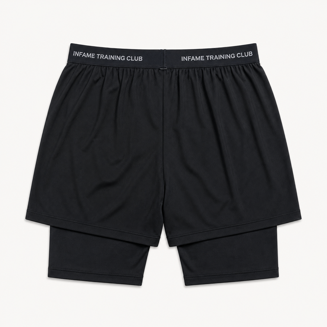 Dual-Layer Athlétique Shorts