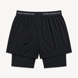 Dual-Layer Athlétique Shorts