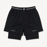 Dual-Layer Athlétique Shorts