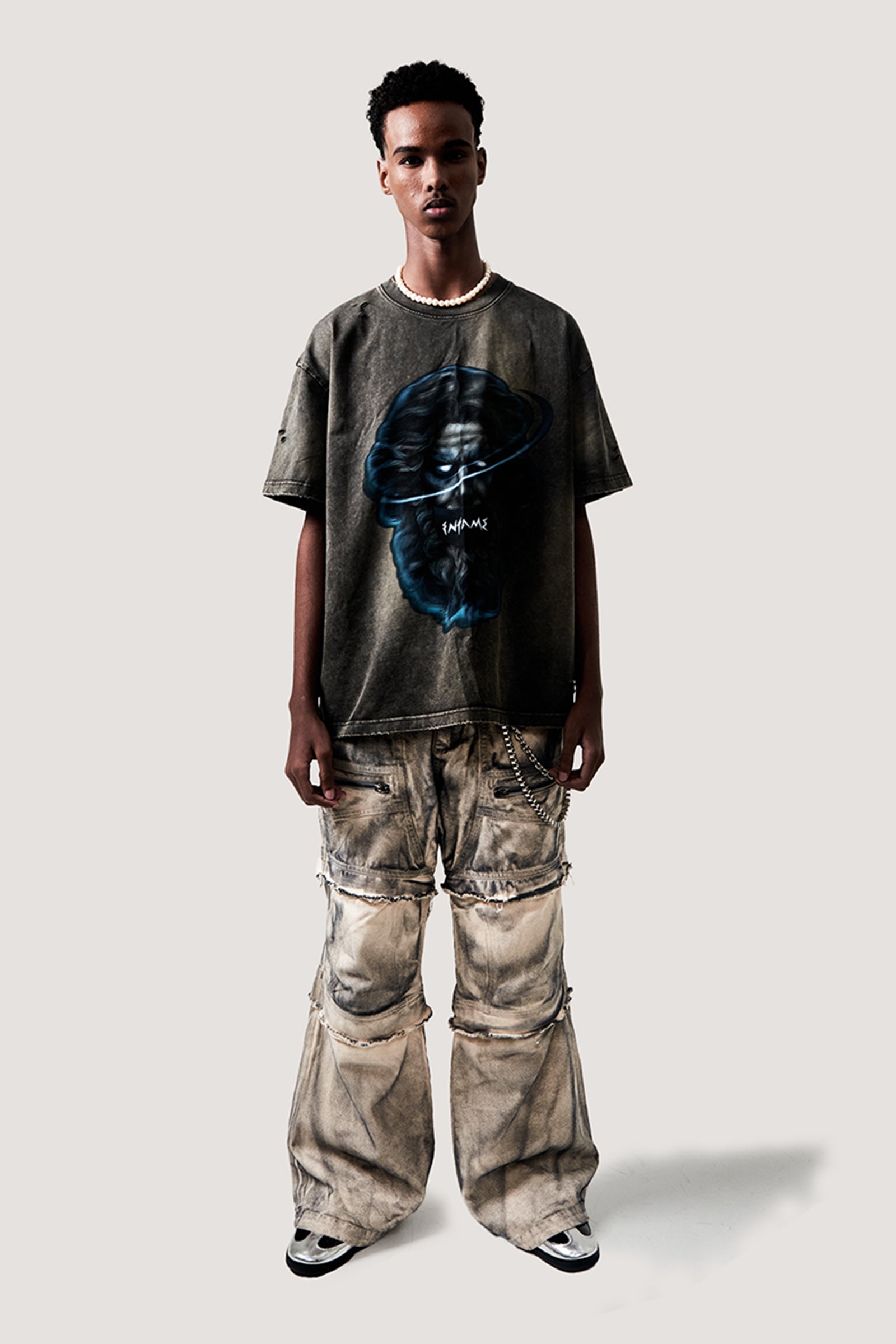 Le Grec Oversized Faded T-shirt