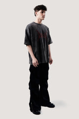 Madness Oversized Faded T shirt