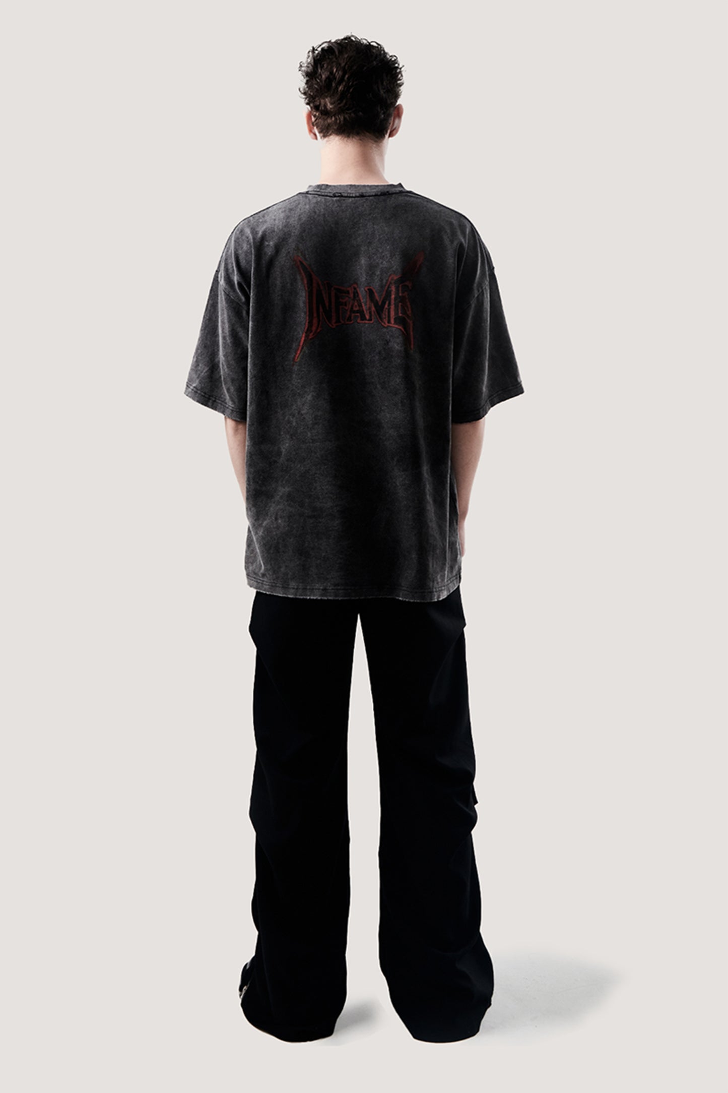 Madness Oversized Faded T shirt