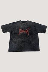 Madness Oversized Faded T shirt